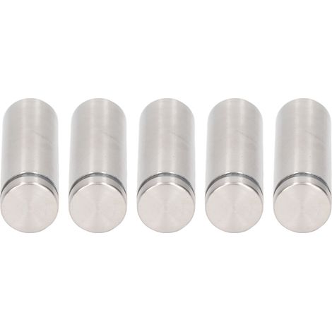Kit de 12 vis inox 19x60 pour fixation sur verre, quincaillerie pour cadre photo acrylique, montage publicitaire. (1/5)