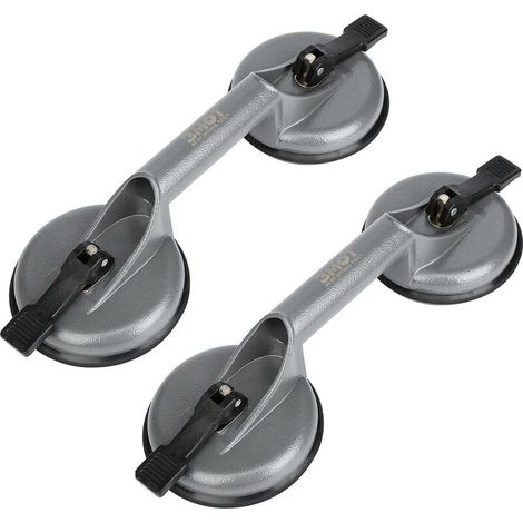 2 ventouses en caoutchouc, ventouse pour verre, ventouse à vide 100 kg (1/4)