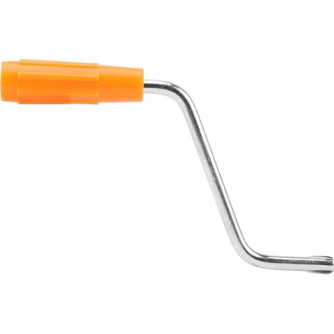 Pasta Machine Replacement Handle with Holding Clip for Pasta Machine, Holder for Attaching Noodle Making Accessories, No Zero, Orange, Handle (1/5)
