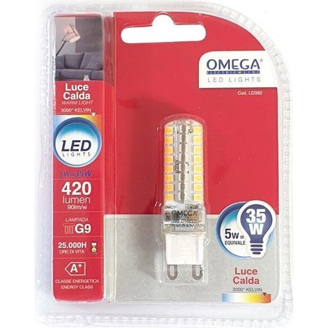 MINI CILINDRO G9 5W LED 3000K