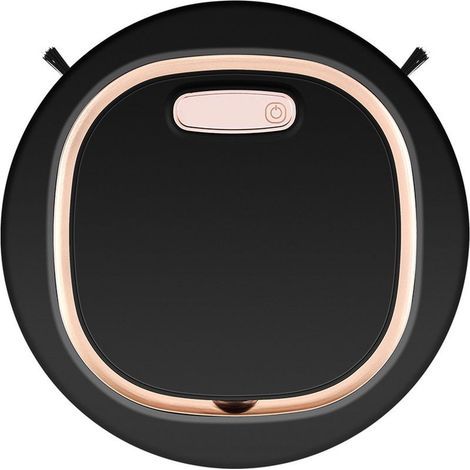 – Aspirateur robot sans fil 1200 mAh – Aspiration autonome pour sols durs et tapis – Niveau sonore 55 dB – Charge USB rapide (1/5)