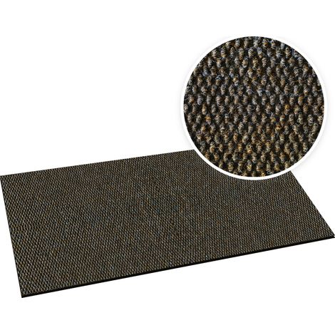 Tapis anti-salissures Hong Kong Pro Marron 80 x 500 cm