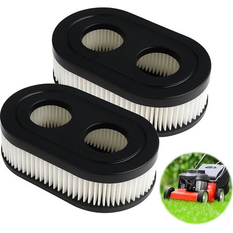 2 PCS Filtre à air, Compatible 798452 593260, Dimensions 111x66x35mm, Moteur thermique, Tondeuse à gazon (1/5)