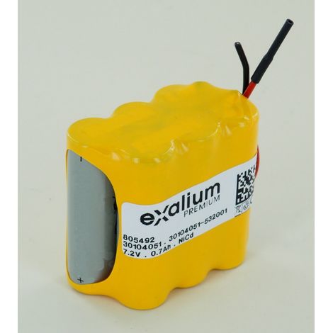 BATTERIA 700mAh SAFT 7.2 v 805492 + figlio