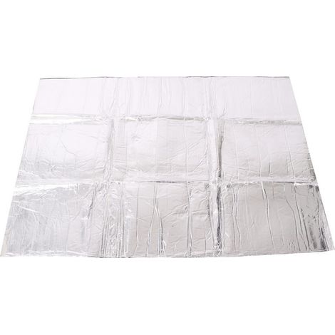 Bouclier thermique de capot de 0,2 pouces, amortisseur sonore, coussin d'isolation phonique pour moteur de voiture, universel 4,6x3,3 pieds (1/5)