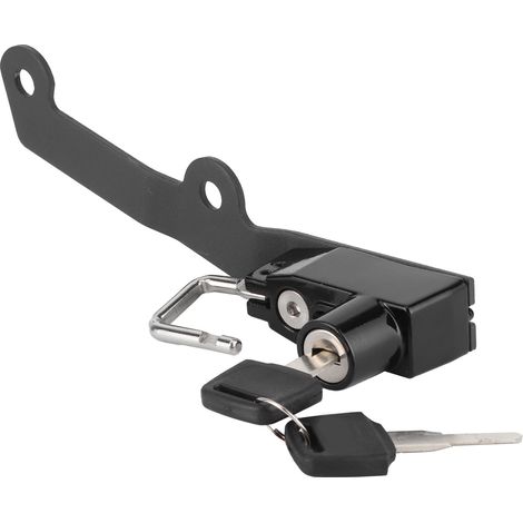 Antivol casque moto en alliage d'aluminium, antivol avec 2 clés, compatible Kawasaki Z1000 2014-2017 (1/5)
