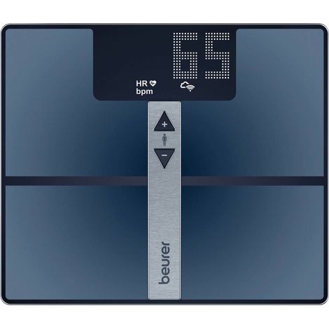 Beurer BF 980 WIFI Bilancia per l'analisi corporea 76009 digitale Portata max.=180 kg Nero (1/5)