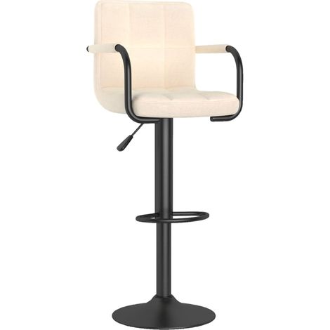 Maison Exclusive - Barhocker Creme Stoff