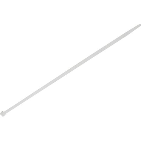 TRU COMPONENTS 1578093 Serre-câble 500 mm 8.80 mm blanc stabilisé à la chaleur 100 pc(s) (1/2)