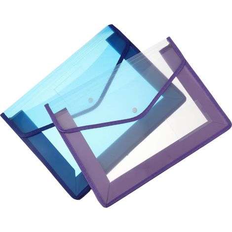 Transparent Dokumententaschen Zufällige Color aus Pvc 2