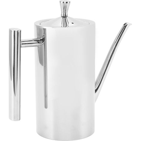 Bouteille distributrice d'huile en acier inoxydable 304, étanche, avec couvercle, pour vinaigre et condiments, petite contenance 500 ml, idéale pour la cuisine et la maison. (1/5)