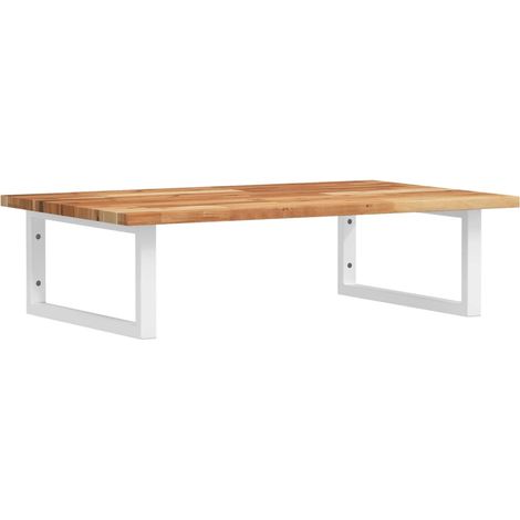 Maison Exclusive - Waschbeckenregal Wandmontage Stahl und Akazien