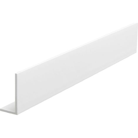 Primo Winkelprofil weiß 200 cm 40 x 20 mm weiß Winkelprofil