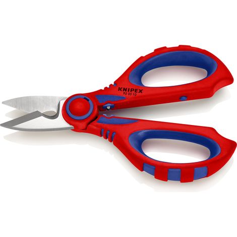 KNIPEX 95 05 10 SB Forbici da elettricista rivestiti in matieriale bicomponente, rinforzato in fibra di vetro 190 mm (1/9)