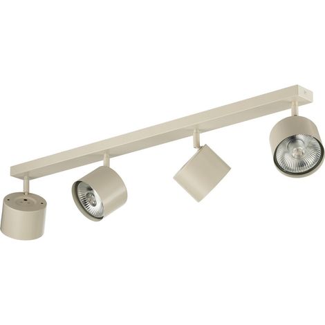 [GEBRAUCHT] B-Ware Chloe Deckenspot Deckenleuchte Spot L90cm Creme Vierflammig Verstellbar
