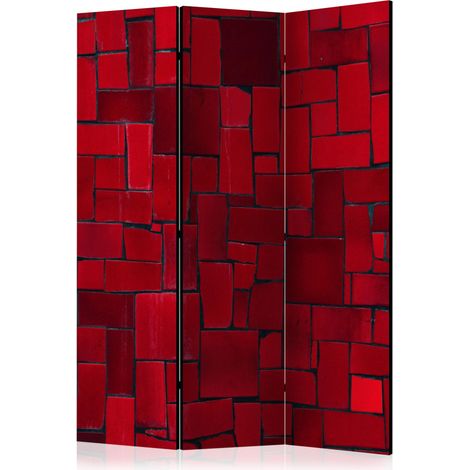 Paravento - Red Imagination [Room Dividers] - 135x172 (1/4)