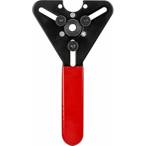 8 pièces voiture compresseur d'air embrayage dissolvant installateur double usage clé trousse à outils automobile climatisation voiture climatiseur réparation outil (1/5)