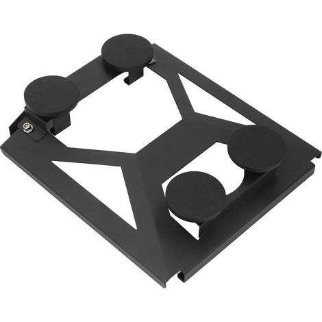 Support satellite en acier allié et caoutchouc pour camping-car, fixation multifonctionnelle à ventouse (1/5)
