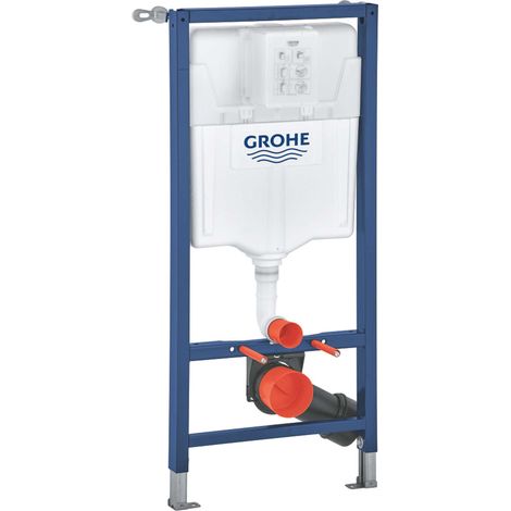 Elemento WC Rapid SL 38848 BH 1,13 m per installazione su parete preassemblata o a supporto (1/2)