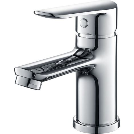 Miscelatore lavabo bagno cromo serie one idrobric scarub0869cr (1/4)
