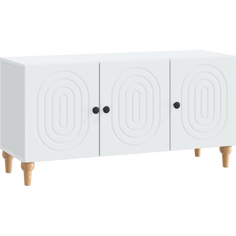 TV Cabinet White 99 x 34.5 x 50 cm Engineered Wood vidaXL