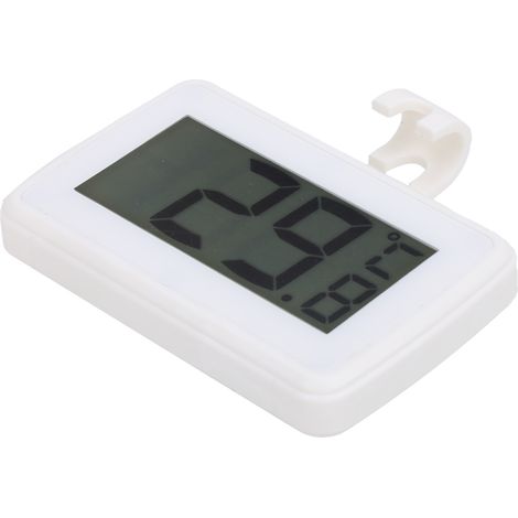 Thermomètre pour réfrigérateur domestique avec crochet magnétique, alarme pour congélateur de supermarché, -20 à 110 °C (1/5)