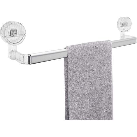 Porte-serviettes à ventouse, barre porte-serviettes amovible (1/5)