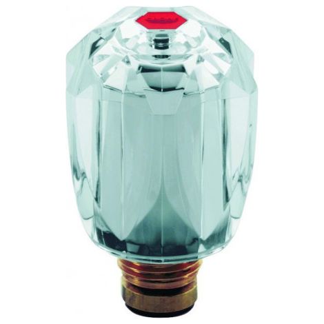 GROHE Tête 45956 avec poignée Brillant marquage rouge 1/2\" chrome, 45956000
