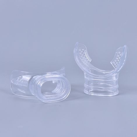 Schnorchelmundstück und Zubehör zum Tauchen, Einweg-PVC-Mundstück für Gerätetauchen, 2er-Packung