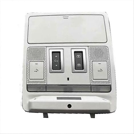 Panneau de commande pour l'éclairage de lecture de la console supérieure beige (1/5)