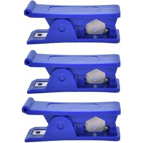 3 pièces coupe-tube, coupe-tube en plastique économique caoutchouc de silicone souple PVC PU nylon coupe-tube en plastique (1/5)
