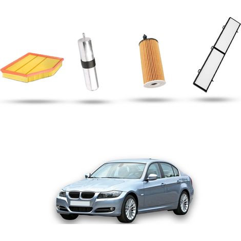 Kit Tagliando 4 filtri compatibile con BMW Serie 3 (E90,E91,E92,E93) 316d 85kw dal 2009 (1/5)