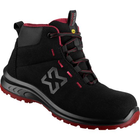 Chaussures de sécurité montantes CRUISE LADY S3S bordeaux 41 (1/4)
