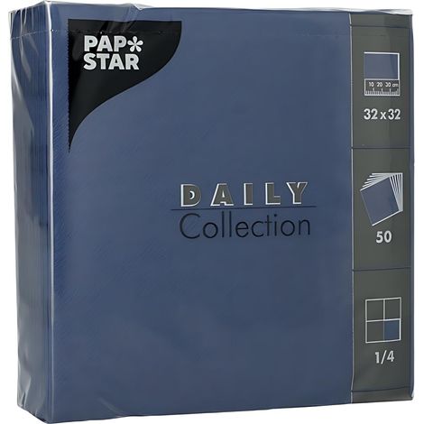 Tovaglioli papstar 3 veli usa e getta 32 x 32 cm 50 pezzi
