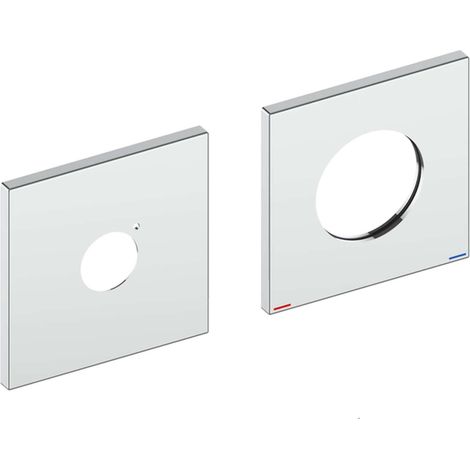KEUCO Rosace murale surdimensionnée pour mitigeur monocommande de (1/2)