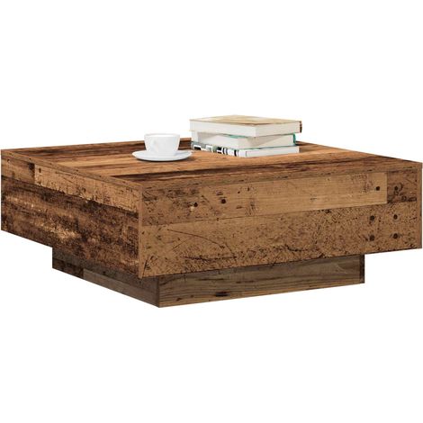 Maison Exclusive - Couchtisch Altholz 80 x 80 x 31 cm