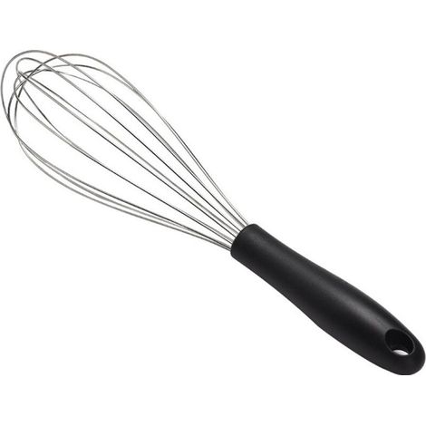 Fouet ballon en acier inoxydable, fouet manuel, mélangeur à pâte à œufs, cuisine (1/4)