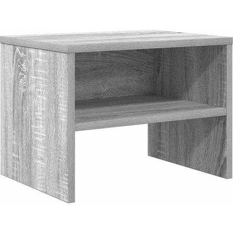 Maison Exclusive - Nachttisch Grau Sonoma 40x30x30 cm Holzwerksto