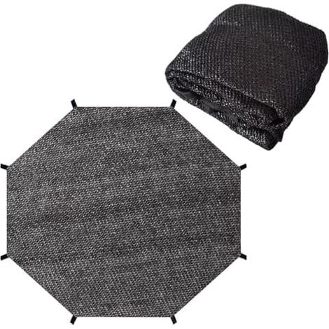 Couverture de Tente Pare-pour Trampoline, d'ombrage pour Trampoline  Filet d'auvent Pare-pour,Outil Protection en Maille Pique-niques, Jardins, événements 12FT-8 -