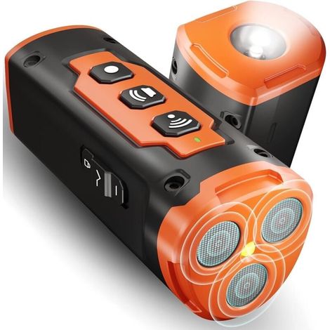 Ultraschall-Antibellgerät für Hunde, Multimodus-Antibellgerät mit LED-Taschenlampe, Blitzlicht, Hochleistungs-Hundetrainingsgerät (1/4)