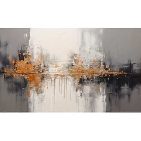 Heizkörpermatte, magnetische Heizkörperabdeckung, abstrakte Dekoration, 60x100 (1/3)