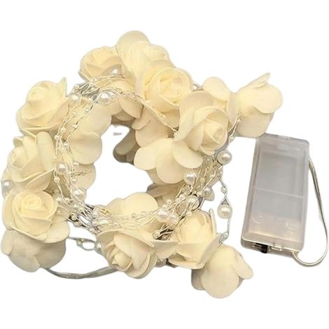 Lumineuse LED Rose de F e D coration Romantique Lampe Fleur (1/5)