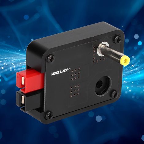 Connecteur d'alimentation, adaptateur secteur, prise CC, composants électroniques, accessoire radio électrique, alliage noir (1/5)