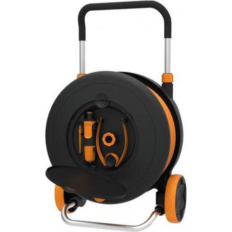 Fiskars Avvolgitore da giardino nero e arancione 20 metri (1/4)
