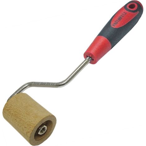 Rullo professionale con rotolo di legno per stendere nastro antiscivolo