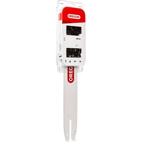 Oregon – Pack 1 guide 30cm + 2 chaînes 91P044E pour tronçonneuse – Coupe nette pour bois dur – Compatible avec modèles Alpina et Stihl