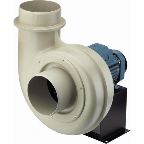 Moto-ventilateur centrifuge polypropylène, 2100 m3/h, 1,10 kW, monophasé 230V S&P (UNELVENT) 321294