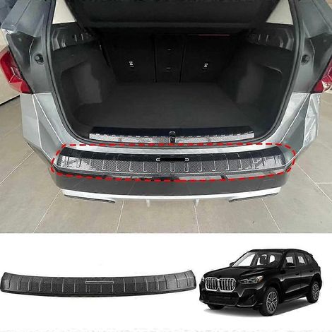 Accessoires pour BMW X1 2023-2024 : Protection anti-éraflures extérieure en acier pour pare-chocs arrière ( ) (1/5)
