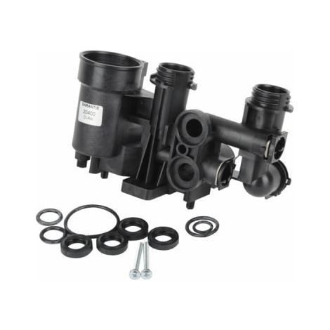 Diff – Bloc hydraulique droit – Kit de raccordement pour chauffe-eau électrique – Filetage plomberie – Compatible Chaffoteaux