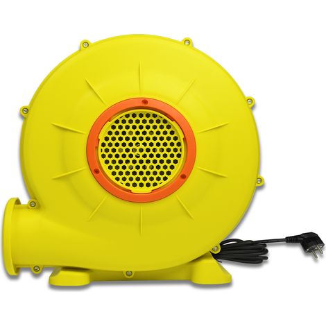 Froadp 350W Elektrische Luftpumpe Hüpfburg Gebläse 220-240V Tragbares Luftgebläse mit Griff und Erdspieß Dauergebläse für Aufblasbare Spielzeuge